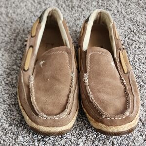 Margaritaville Brown Suede Loafers
